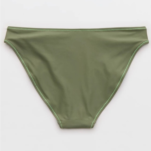 American Eagle The Classic Bikini Bottoms In Olive Fun Size XL NWT - Picture 5 of 8